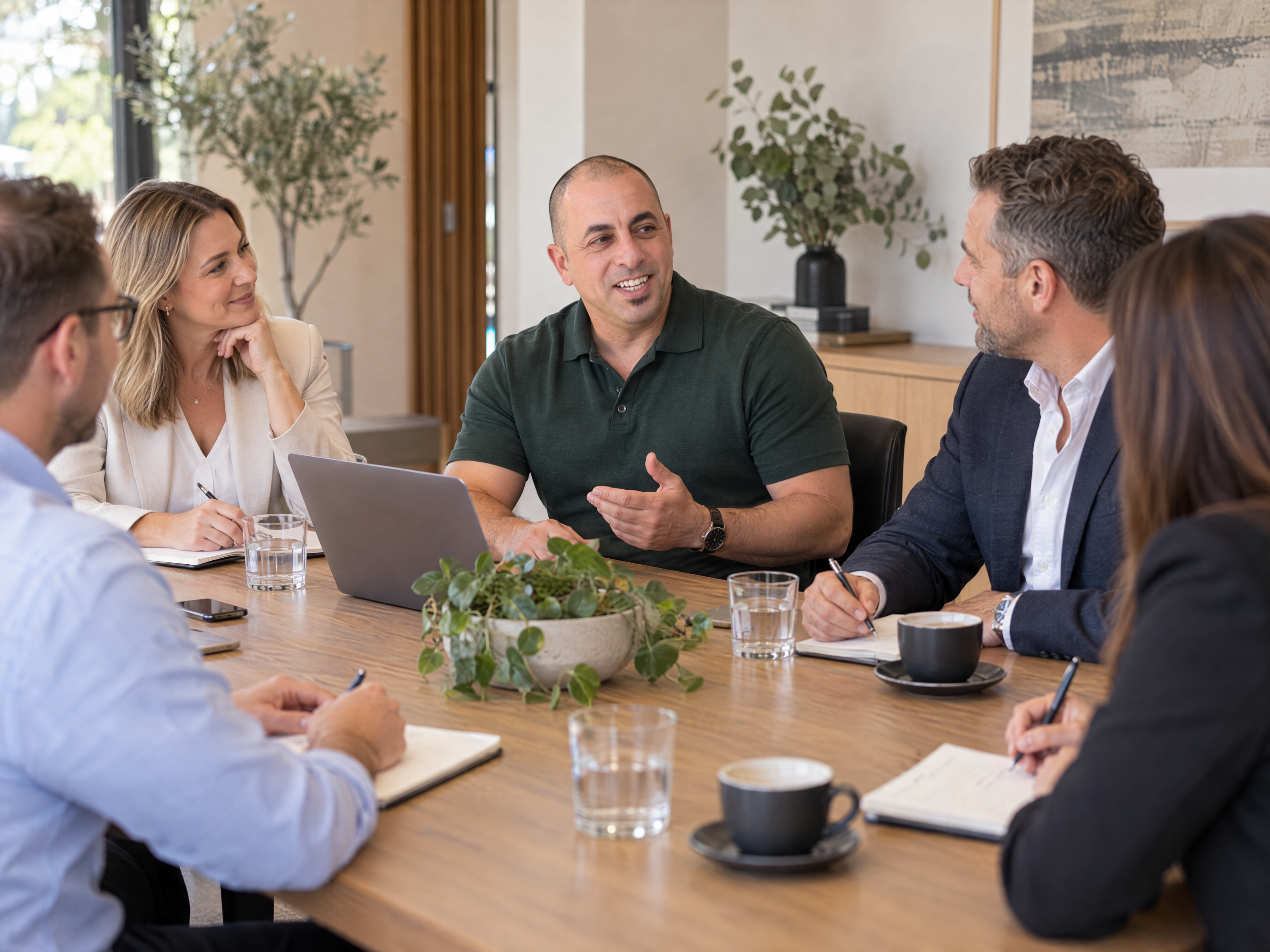 Michael is in discussion with B2B referral partners